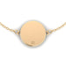Elon University Infinity Bracelet, back view.