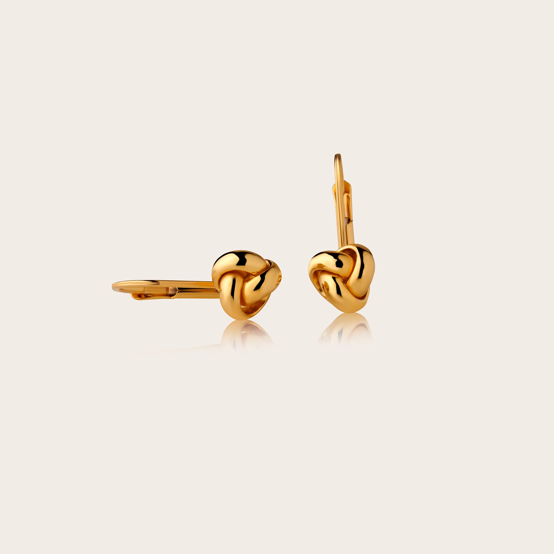 Mini Knot Drop Earrings