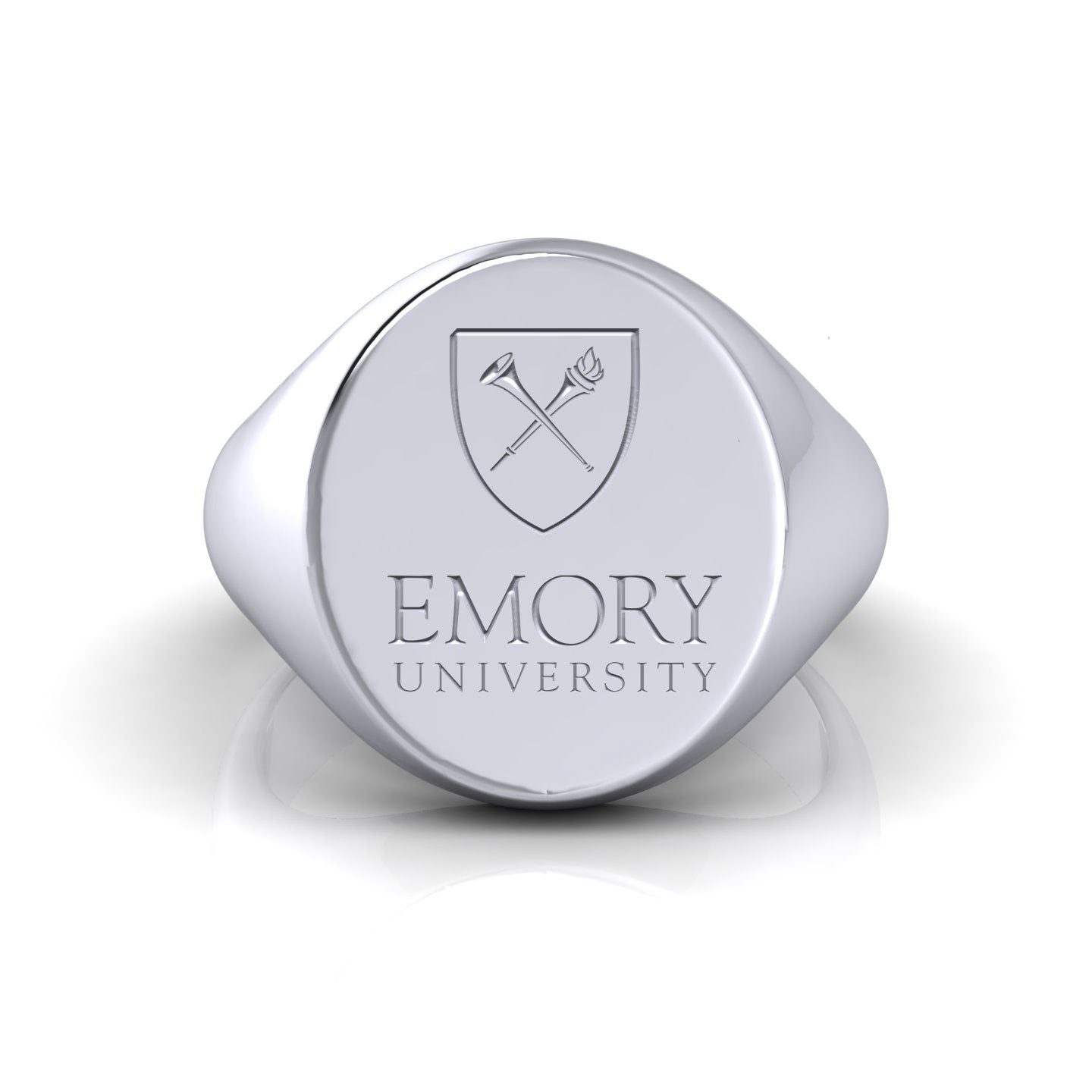 University on sale signet ring