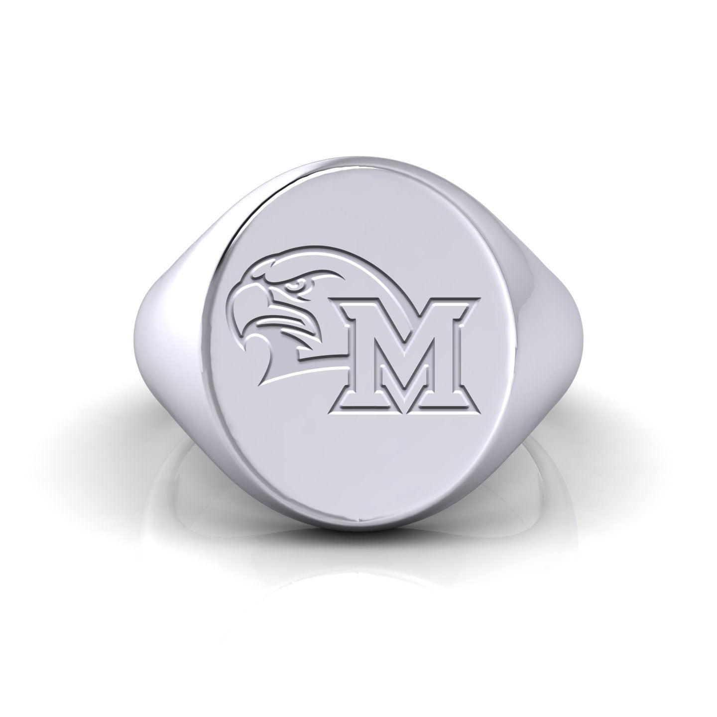 Miami Medium Oval Signet Ring - Ivy Rhode