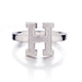 Harvard H Ring in sterling silver - Timeless sophistication for Harvard enthusiasts