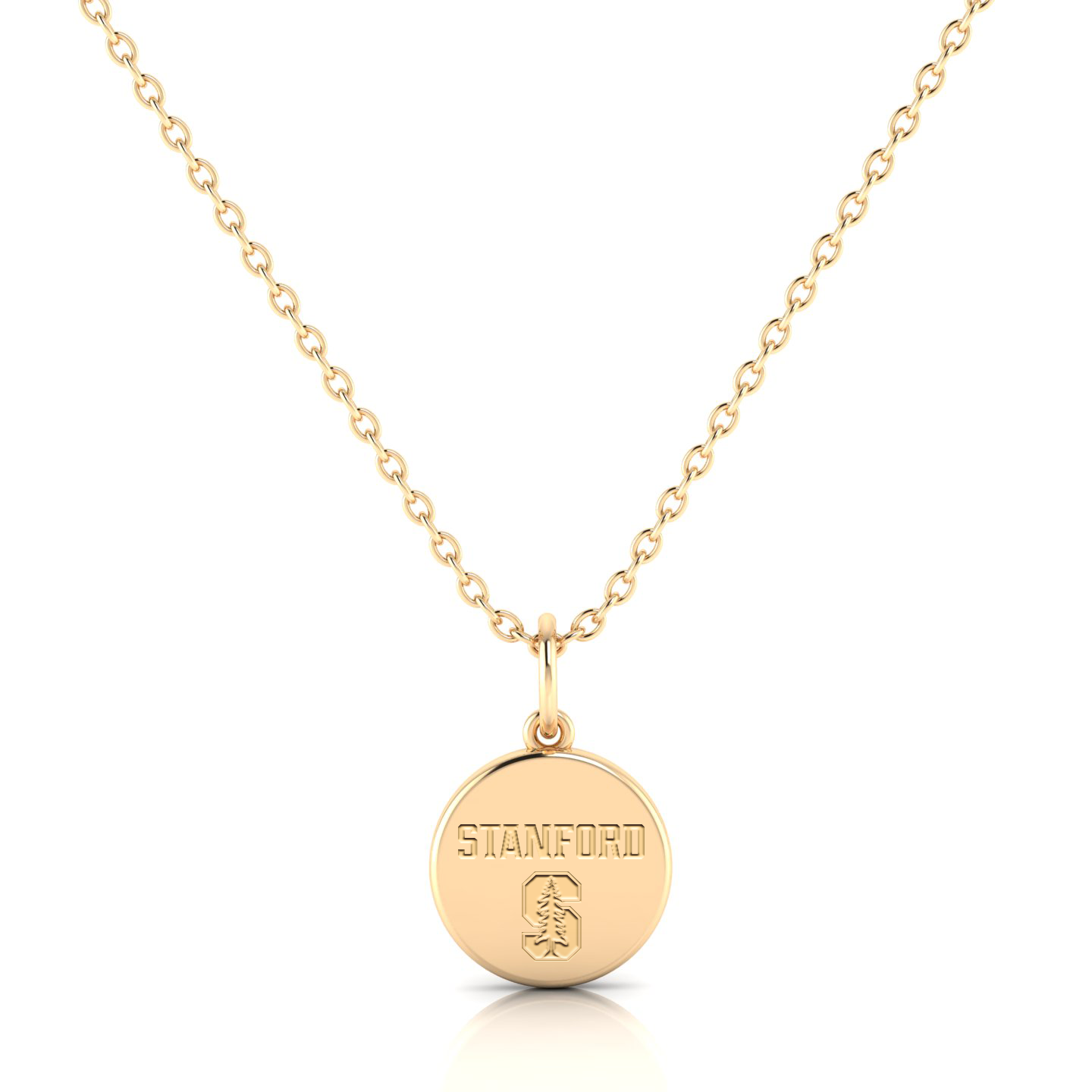 Stanford Circle S Pendant