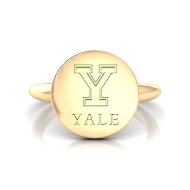 Yale Circle Coin Ring - Ivy Rhode