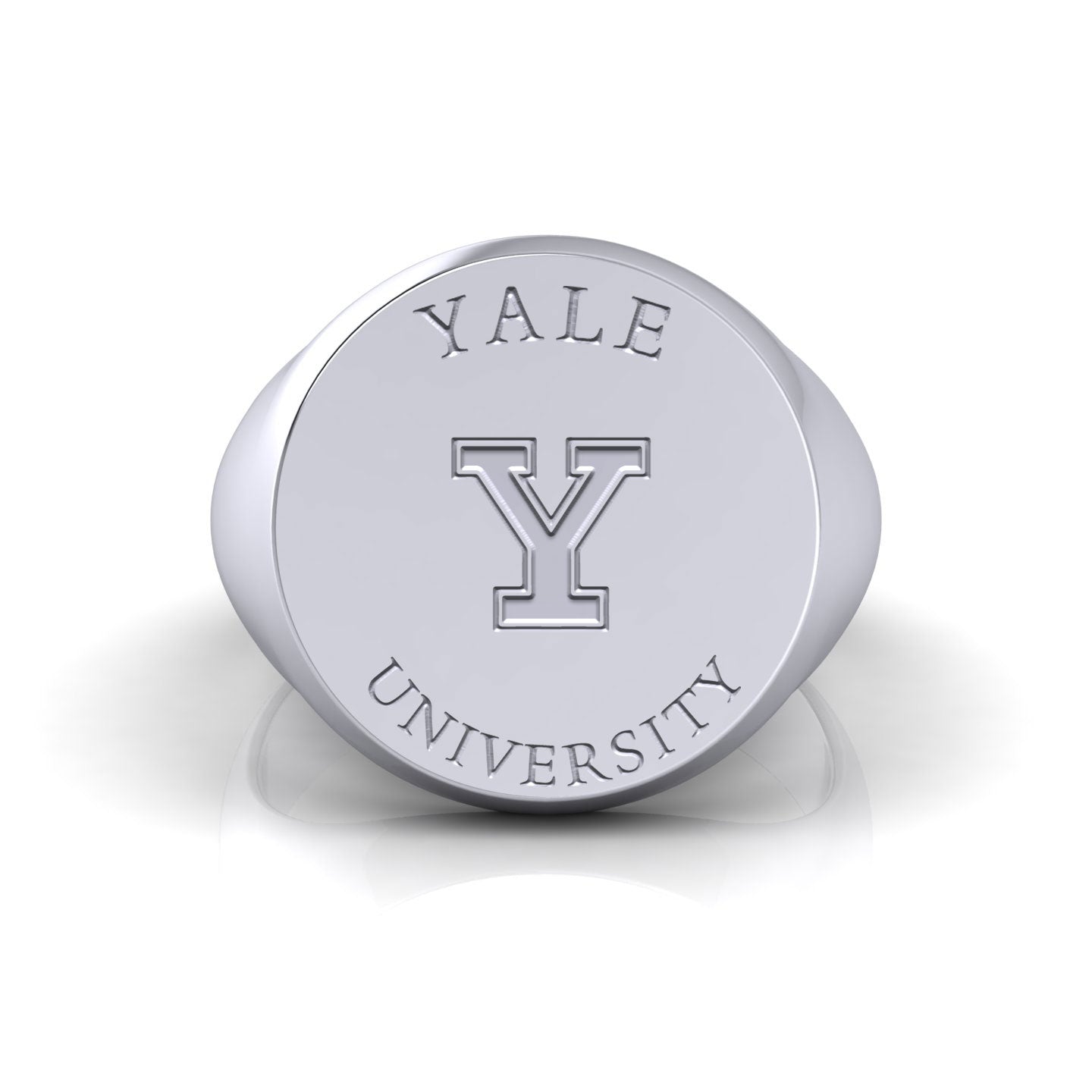 Yale Round Heavy Signet Ring - Ivy Rhode