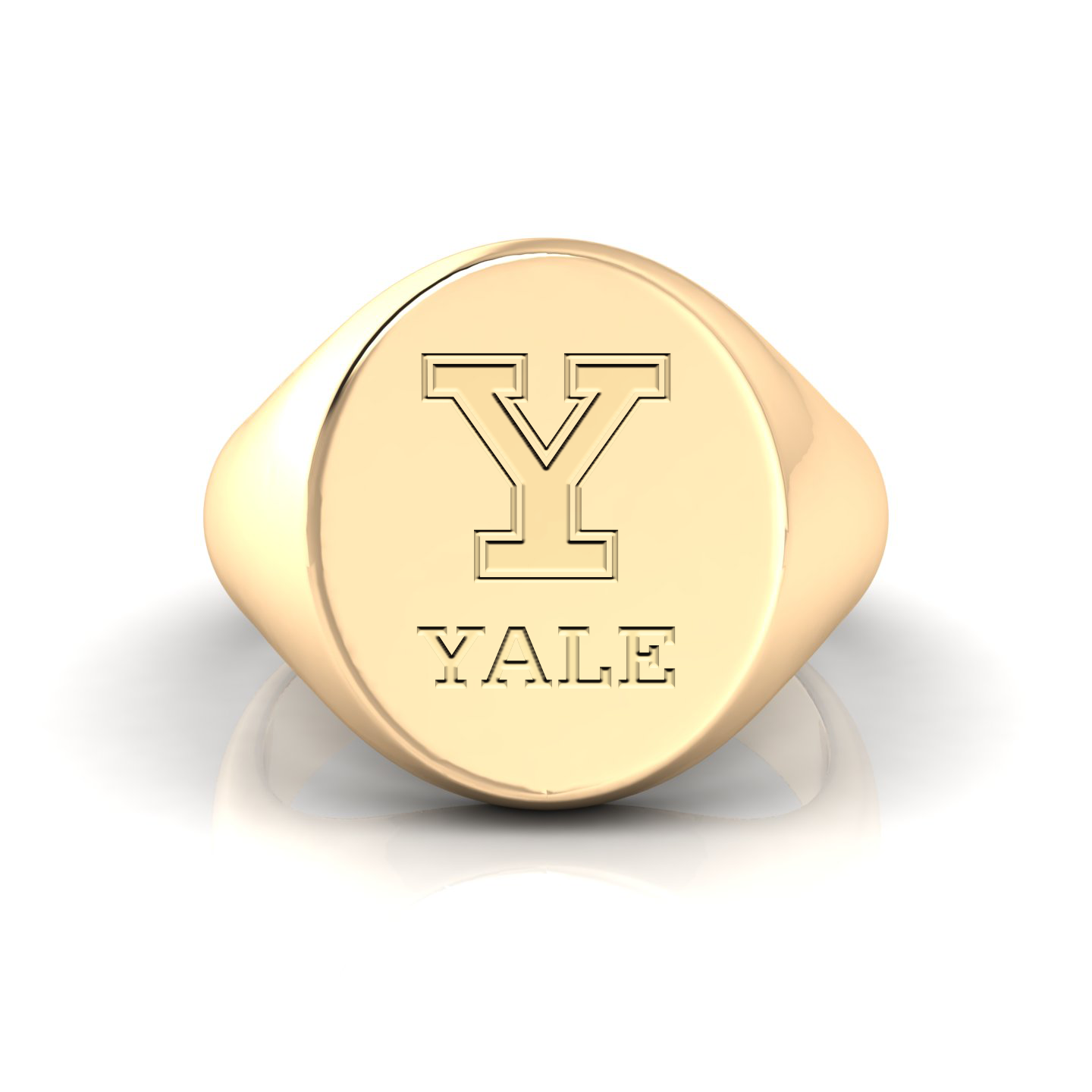 Yale Mini Oval Scooped Ring